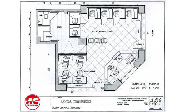 proyecto arquitectura Locales - Local Comunicados 11